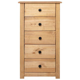 Vidaxl dressoir panama range 46x40x89 cm grenenhout