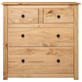 Vidaxl dressoir panama range 80x40x83 cm grenenhout