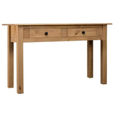 Vidaxl wandtafel panama range 110x40x72 cm massief grenenhout