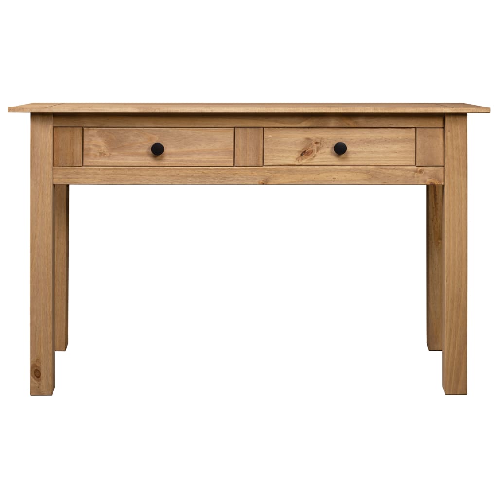 Vidaxl wandtafel panama range 110x40x72 cm massief grenenhout