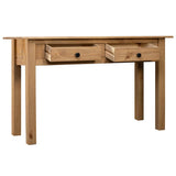 Vidaxl wandtafel panama range 110x40x72 cm massief grenenhout