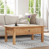 Vidaxl salontafel panama range 100x60x43,5 cm massief grenenhout
