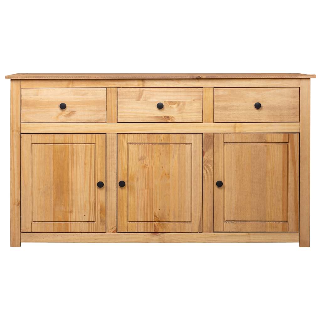 Vidaxl dressoir panama range 135x40x80 cm massief grenenhout