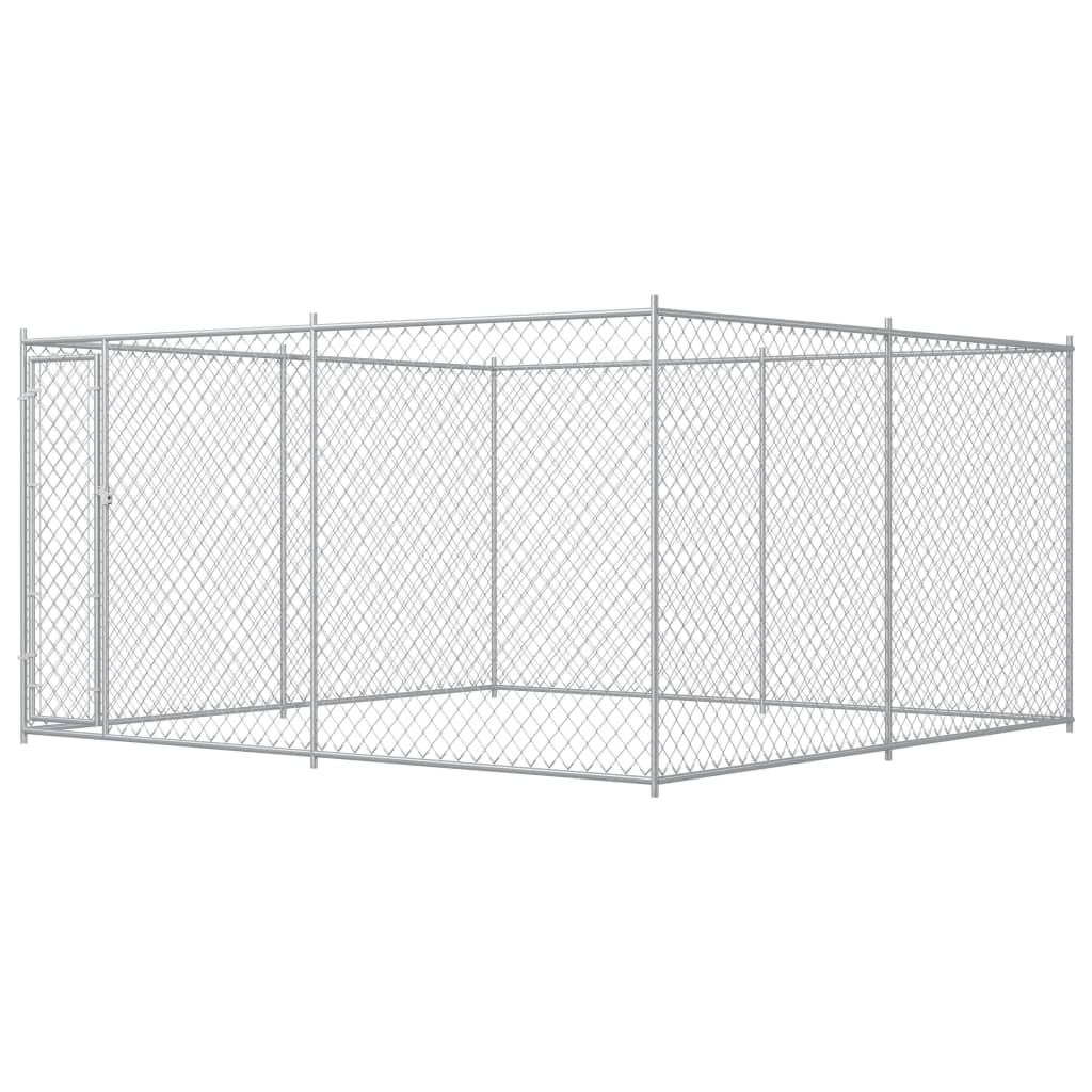 Vidaxl Dog Kennel for Outside 383x383x185 cm