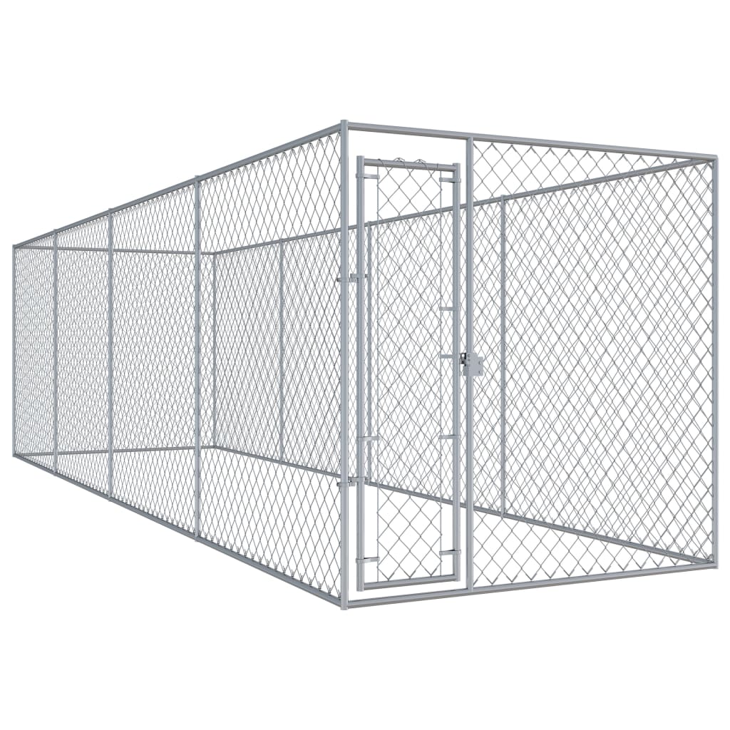 VidaXL Hondenkennel voor buiten 760x192x185 m