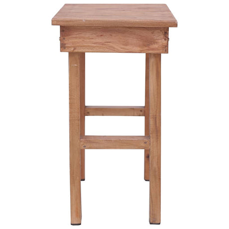 Vidaxl bijzettafel 70x35x60 cm massief mahoniehout