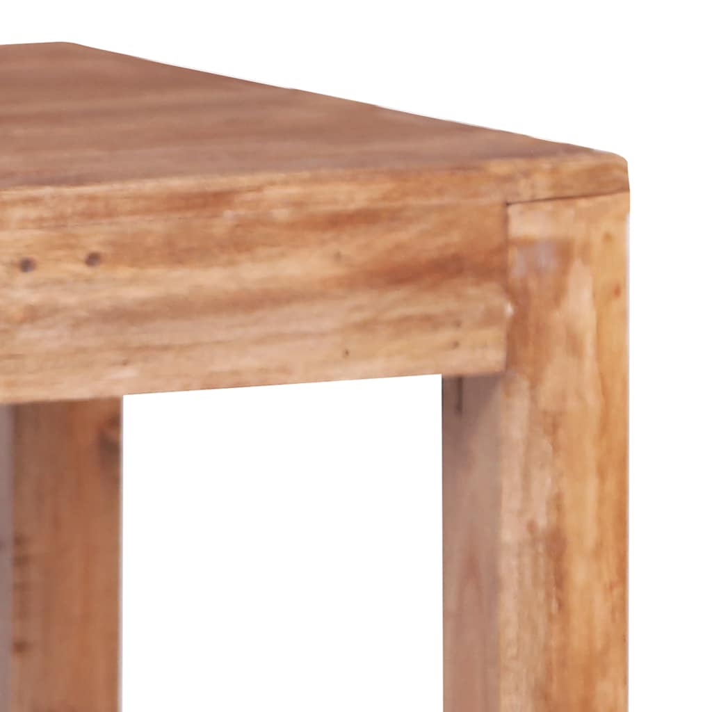 Vidaxl salontafel 53x50x50 cm massief mahoniehout