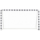 Vidaxl Football Gold 300x160x90 cm in metallo bianco e nero