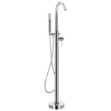 VidaXL bathtub crane detached 118.5 cm stainless steel