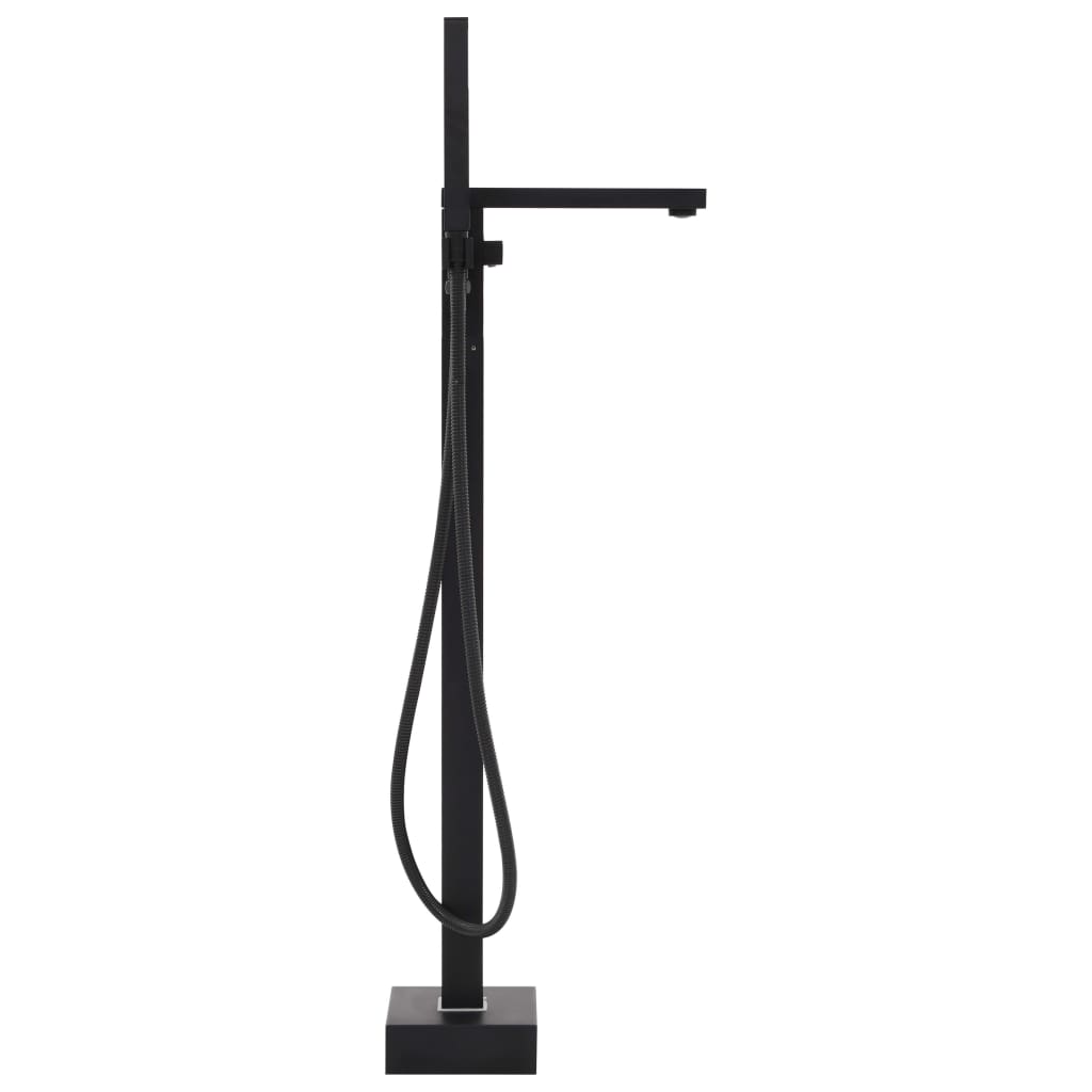 Vidaxl bañera grúa separada 90 cm de acero inoxidable negro