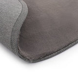 Vidaxl rug 160 cm künstlechen Kanéngchen Pelz Dark Gray