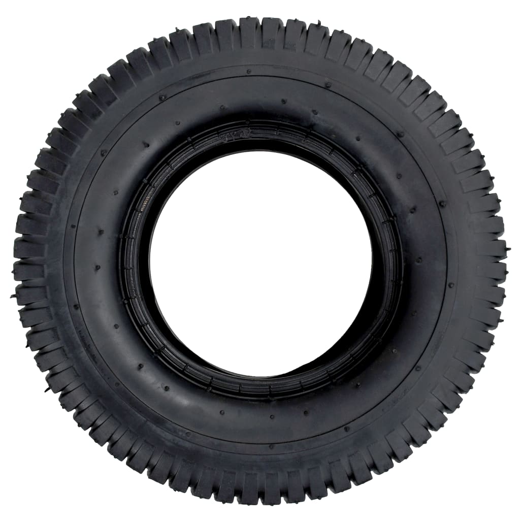 Vidaxl Wheelbarrow Tire 13x5.00-6 4PR Rubber