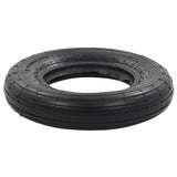 Vidaxl Pneu à empattement 3,50-8 4PR Rubber