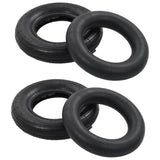 Vidaxl 4-piece wheelbarrow tires and inner tire set 3.50-8 4PR rubber