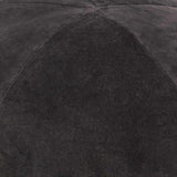 Vidaxl poef 50x35 cm katoenfluweel antraciet
