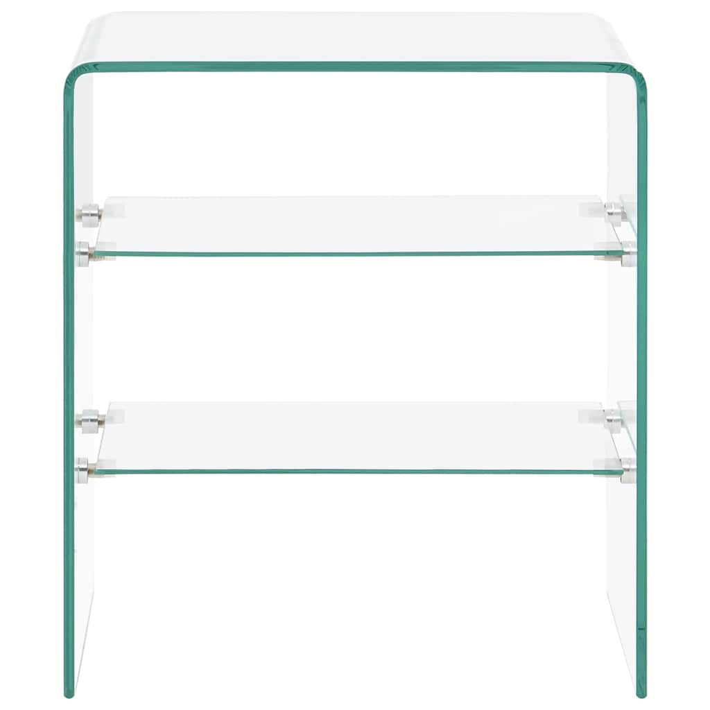 Vidaxl salontafel 50x40x56 cm gehard glas
