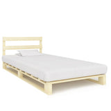 Vidaxl bedframe pallet massief grenenhout 90x200 cm