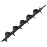 Vidaxl Drillbit de tierra 75x600 mm de acero