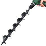 Vidaxl Ground DrillBit 75x600 mm jeklo