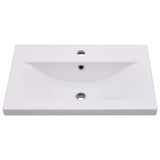 Vidaxl inbouwwastafel 61x39,5x18,5 cm keramiek wit
