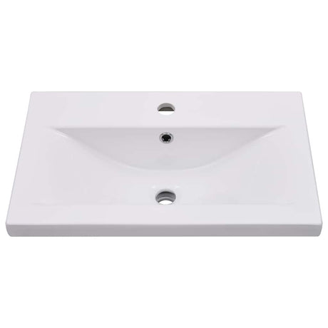 Vidaxl inbouwwastafel 61x39,5x18,5 cm keramiek wit