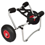 VIDAXL KAYAKTROLLEY 2 ST ALUMINUM