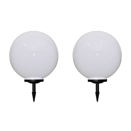 Vidaxl tuinpadlampen 2 st met grondpin led 50 cm