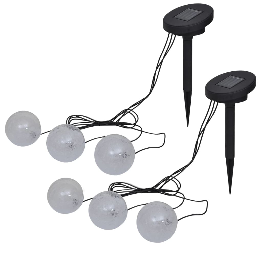 Vidaxl Druklamps 6 PCs fir Pond an Schwammen