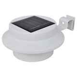 Lampy ogrodzenia vidaxl 12 St Solar LED White