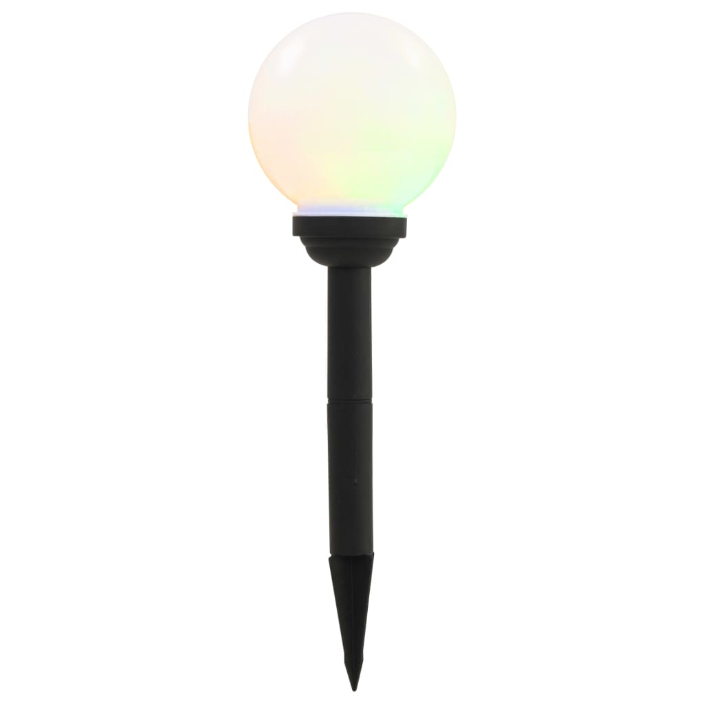 Lampade solari Vidaxl 8 ST LED intorno a 15 cm RGB