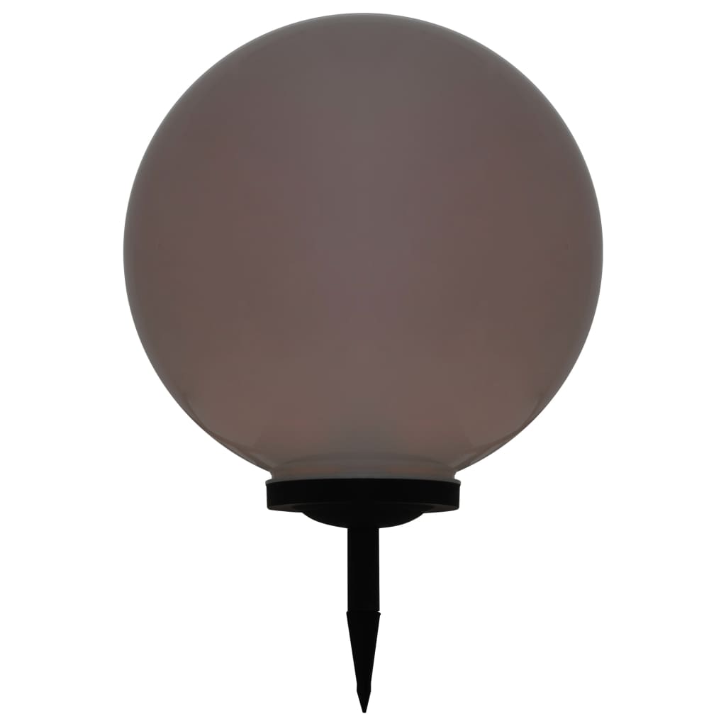 VidaXL Solarlampen 2 st LED rond 50 cm RGB