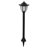 Vidaxl Solar Lamps 6 st LED Black