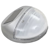 Vidaxl Solar vegglamper LED 24 st Round Silver Farget