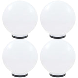 VIDAXL LED žarnice 4 PCS okrog 40 cm PMMA