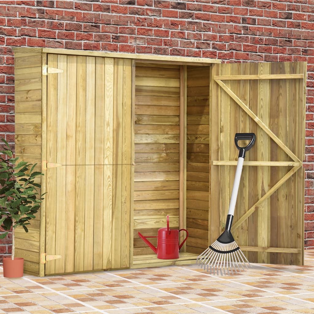 Vidaxl Garden Shed 163x50x171 cm impregnirani bor