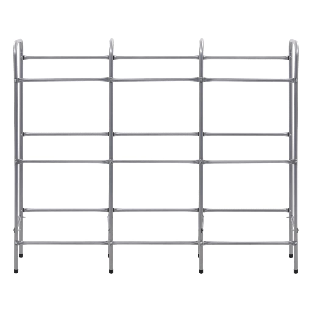 Vidaxl Späichere Rack fir 9 crates 145x331116 Stol Sëlwerfaarf