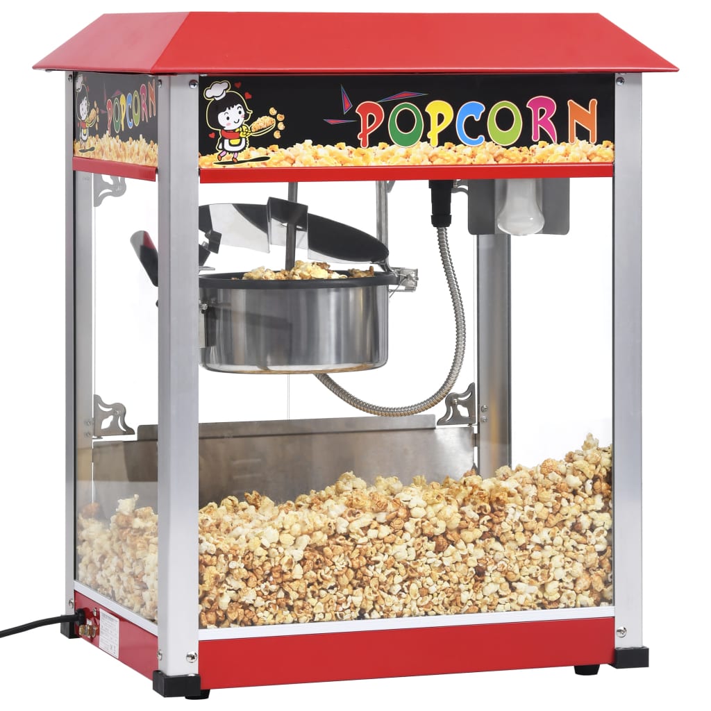 VidaXL Popcornmaker with Teflonpan 1400 W