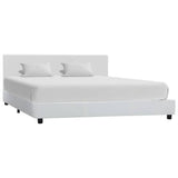 Vidaxl bedframe kunstleer wit 140x200 cm