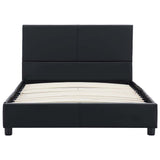 Vidaxl bedframe kunstleer zwart 90x200 cm