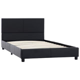 Vidaxl bedframe kunstleer zwart 100x200 cm