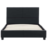 Vidaxl bedframe kunstleer zwart 100x200 cm