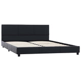 Vidaxl bedframe kunstleer zwart 140x200 cm