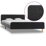 Vidaxl bedframe jute donkergrijs 140x200 cm
