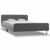 Vidaxl bedframe stof lichtgrijs 120x200 cm