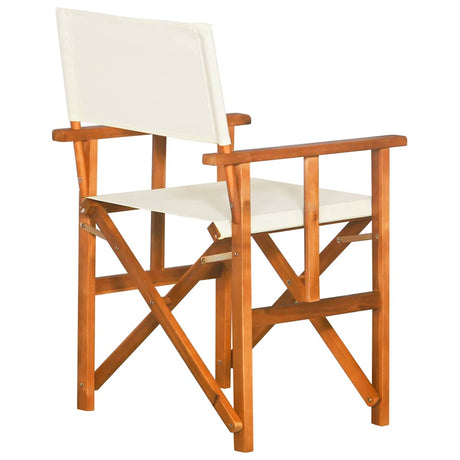 Vidaxl regisseursstoelen 2 st massief acaciahout