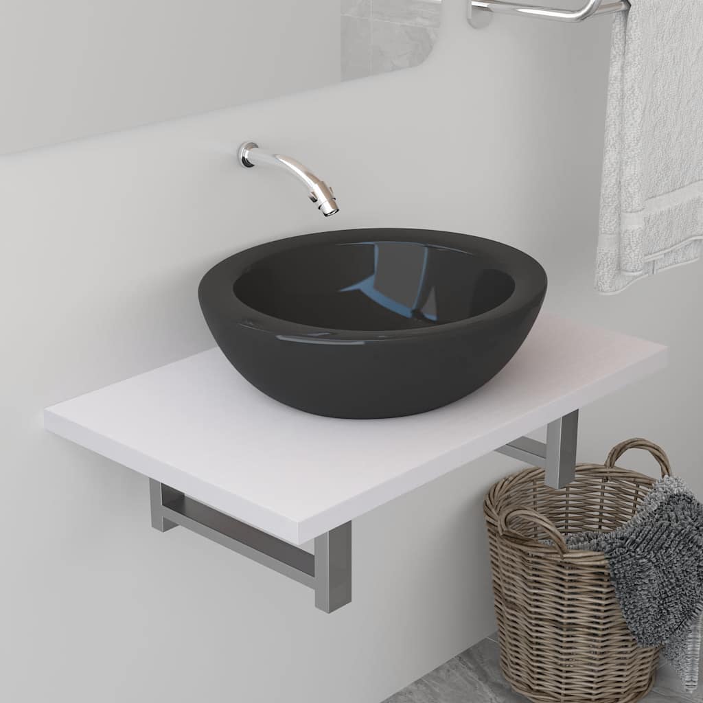 Vidaxl badkamermeubel 60x40x16,3 cm wit