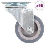 Vidaxl 96 st zwenkwielen 50 mm