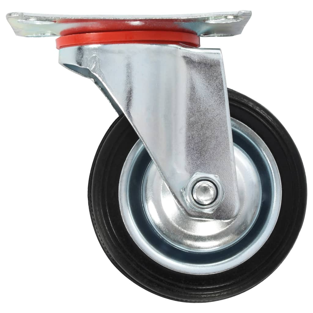 Vidaxl 16 St Swivel Wheels 75 mm