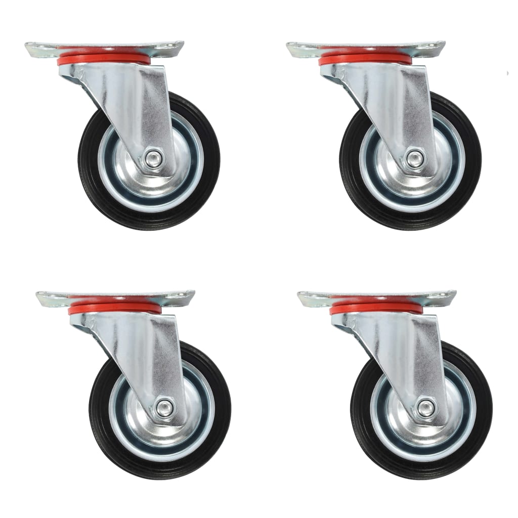 Vidaxl 24 ST swivel wheels 75 mm