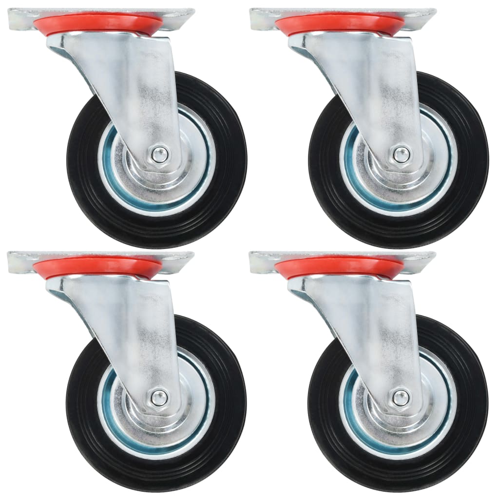 VidaXL 16 ST swivel wheels 100 mm